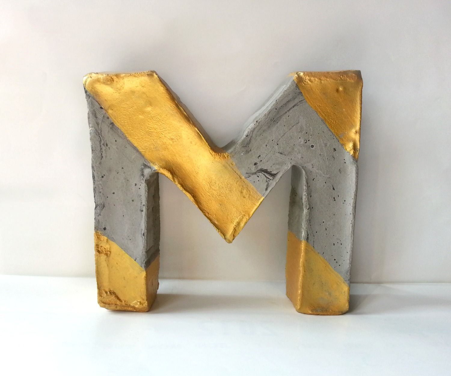 DIY Concrete Letter