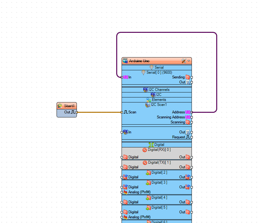 How to Find the I2C Address of the Module With Visuino photo 4