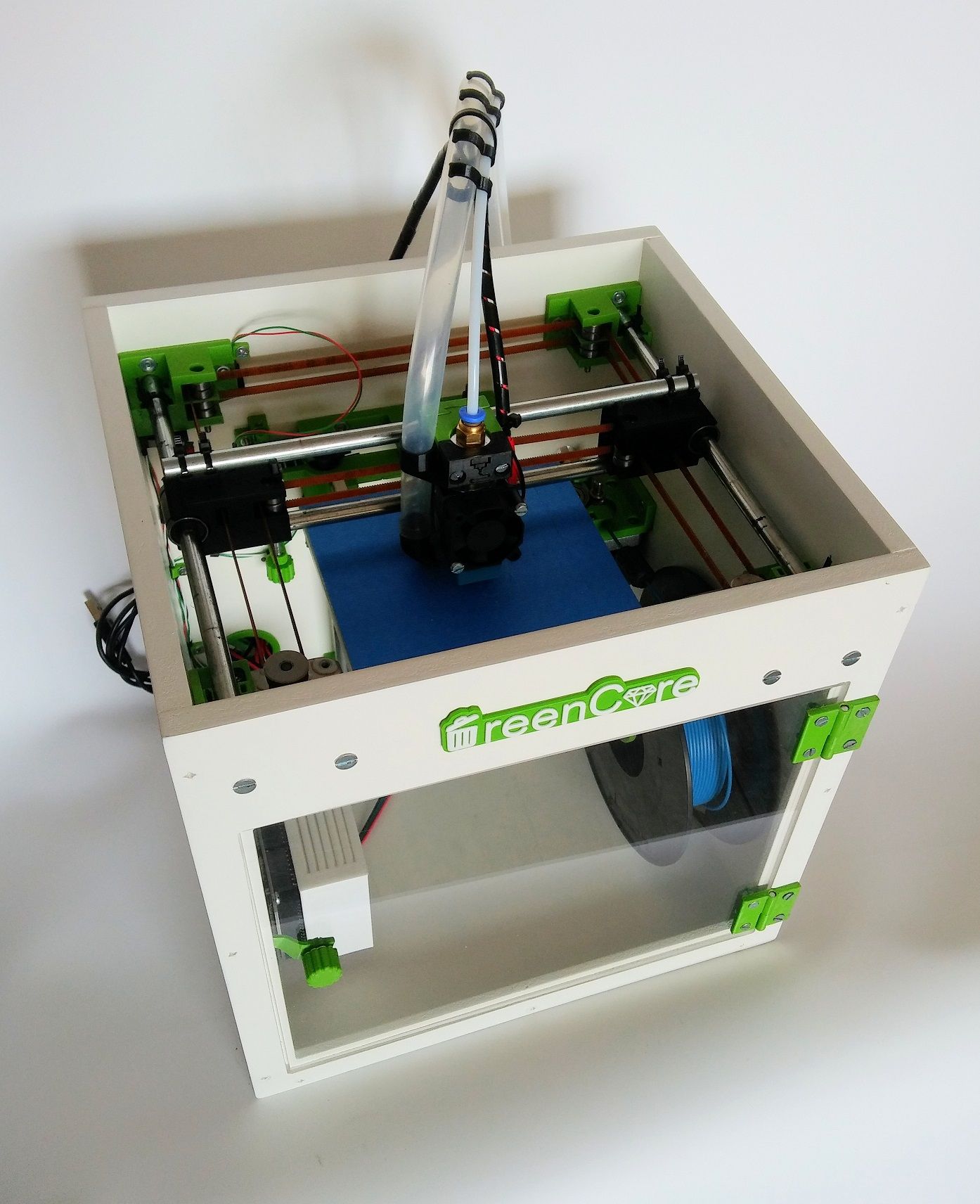 Green Core XY : a 3D Printer With Recycled Components. : 16 Steps