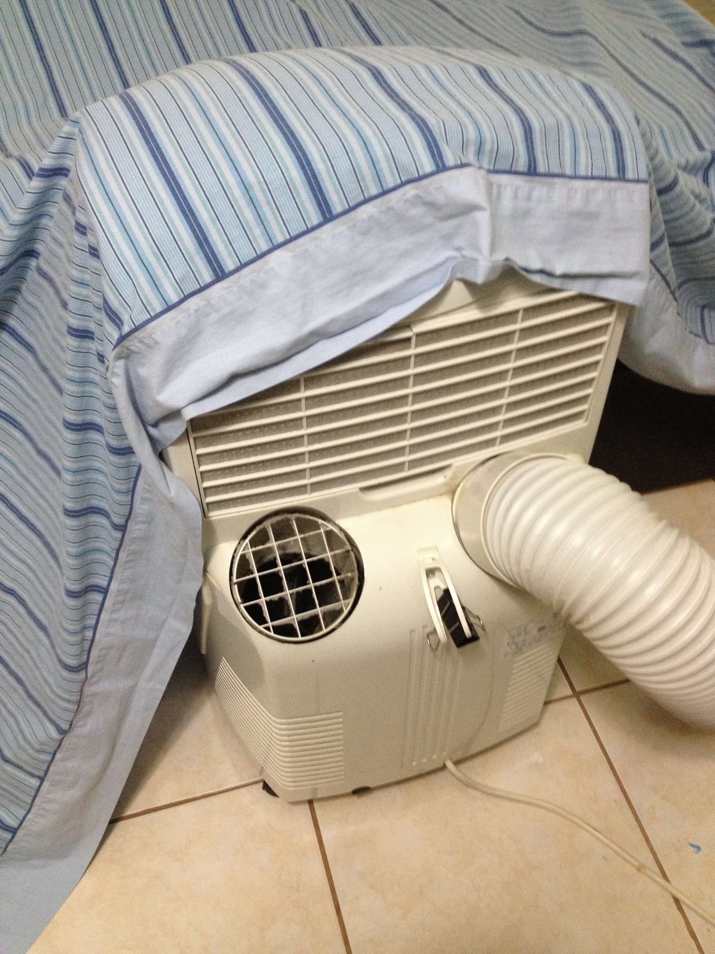 Focused Climate Control Using a Stand Alone Air Conditioner 3 Steps