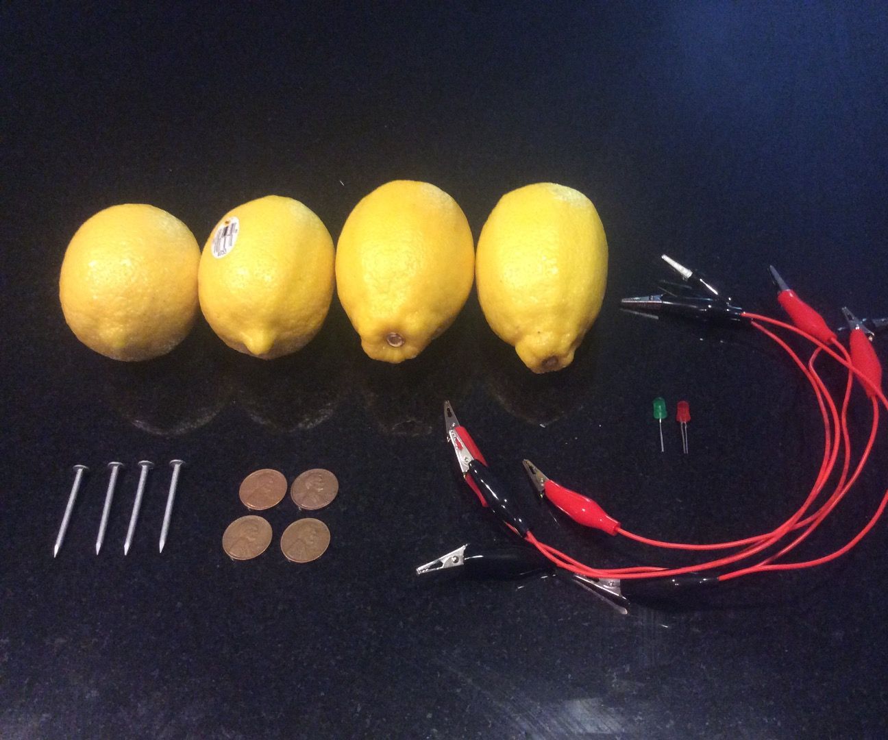 Lemon Batteries: Lighting an LED With Lemons