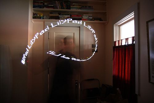 LilyPad Wrist Band POV