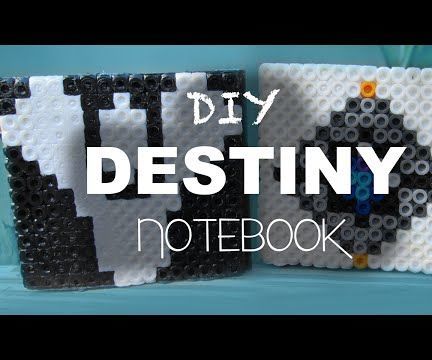 DIY: Destiny Mini Notebook | Bead Sprites (Perler/Hama/Arktal Beads) 
