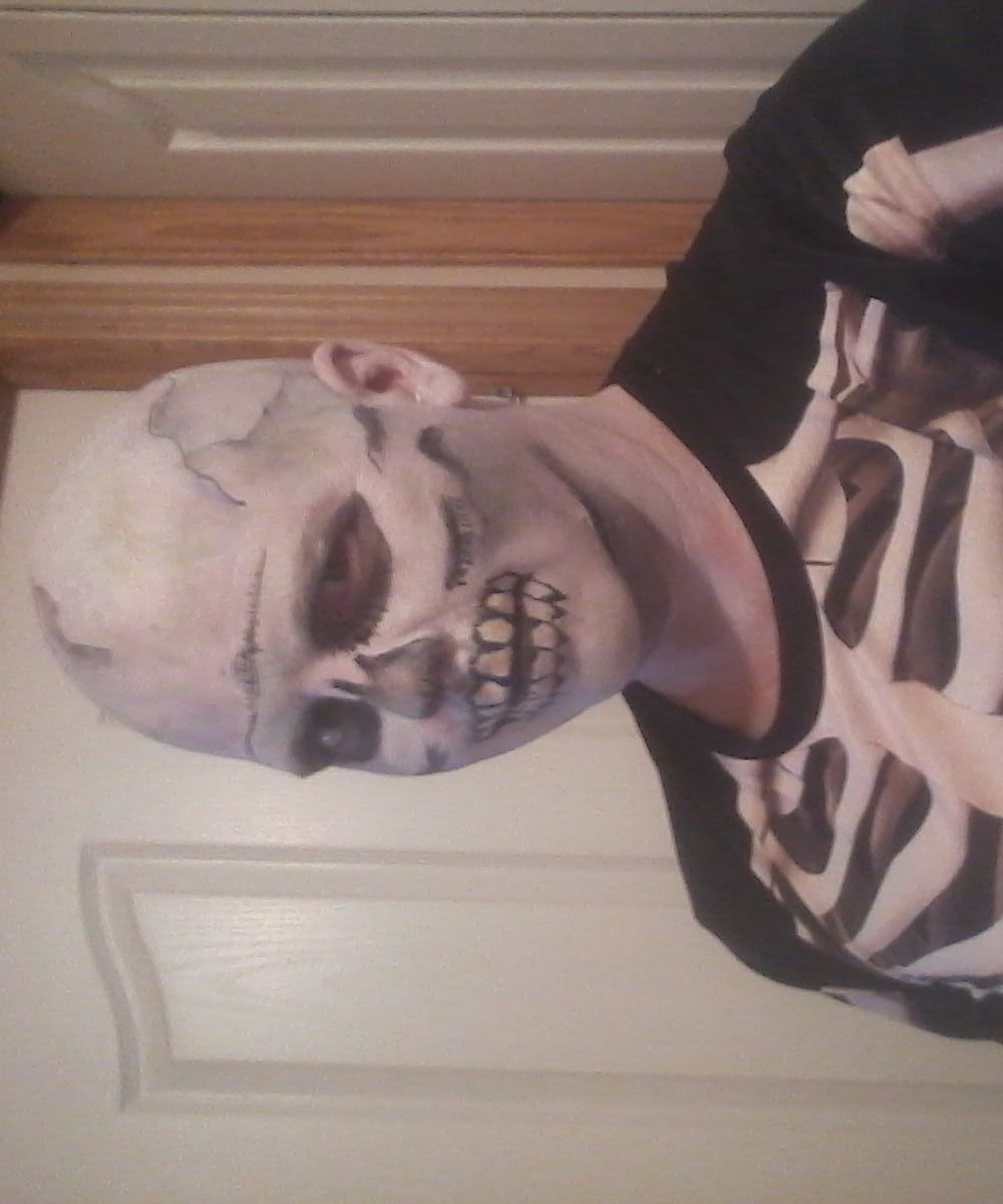 Halloween Skull Makeup