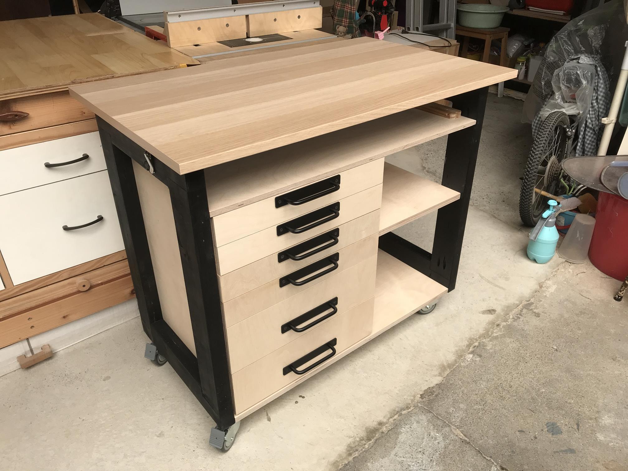DIY Tool Cart Kitchen Island 7 Steps With Pictures Instructables FF43KB8LOH75GCZ
