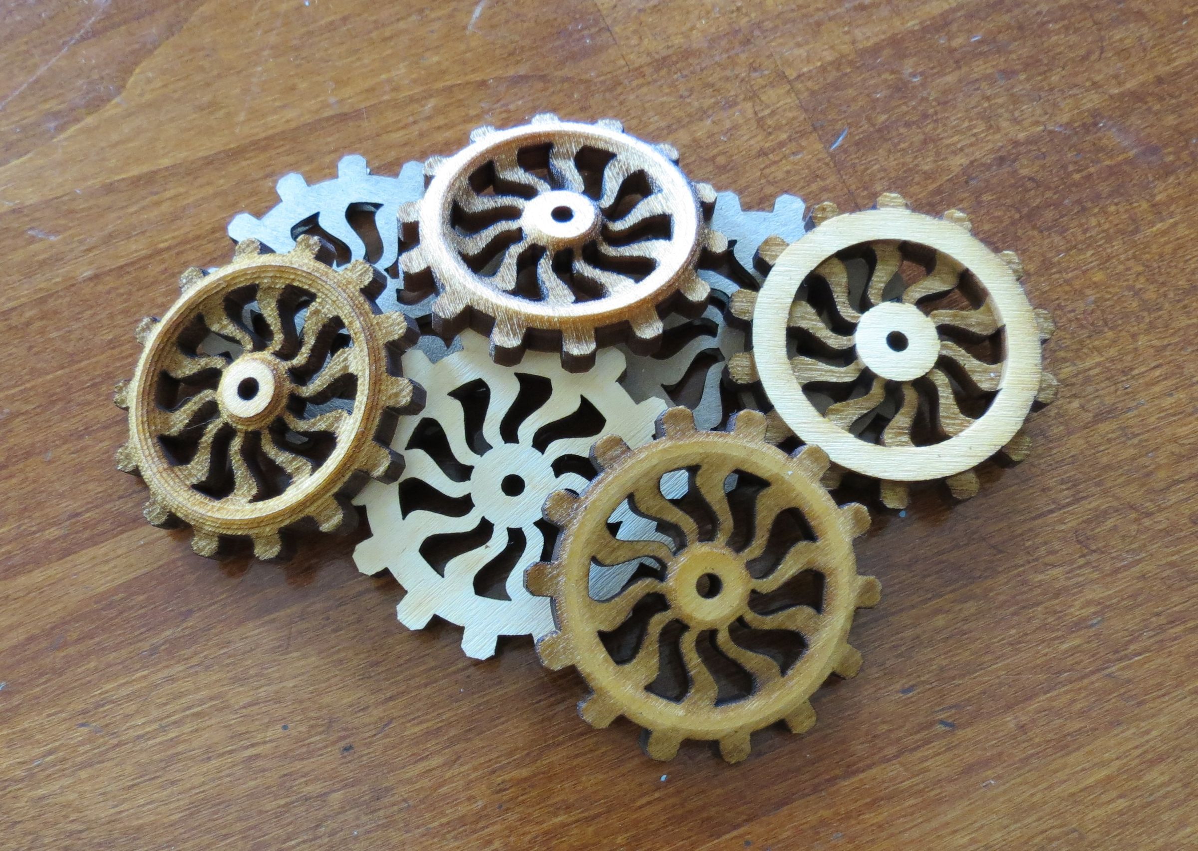 2.5D Laser Cut Gears
