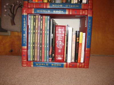 A Bookshelf Made of Encyclopedias! YAY! : 5 Steps (with Pictures ...