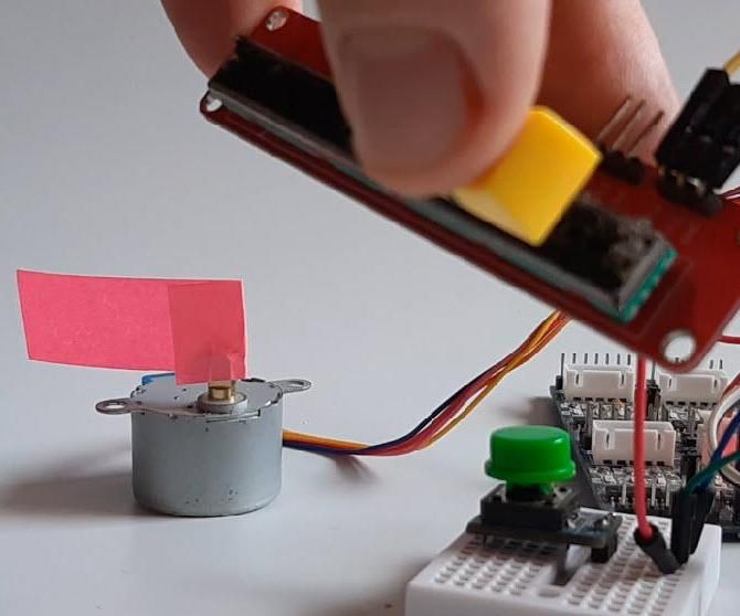 Arduino Stepper Motor 28byj-48 Control Speed and Direction