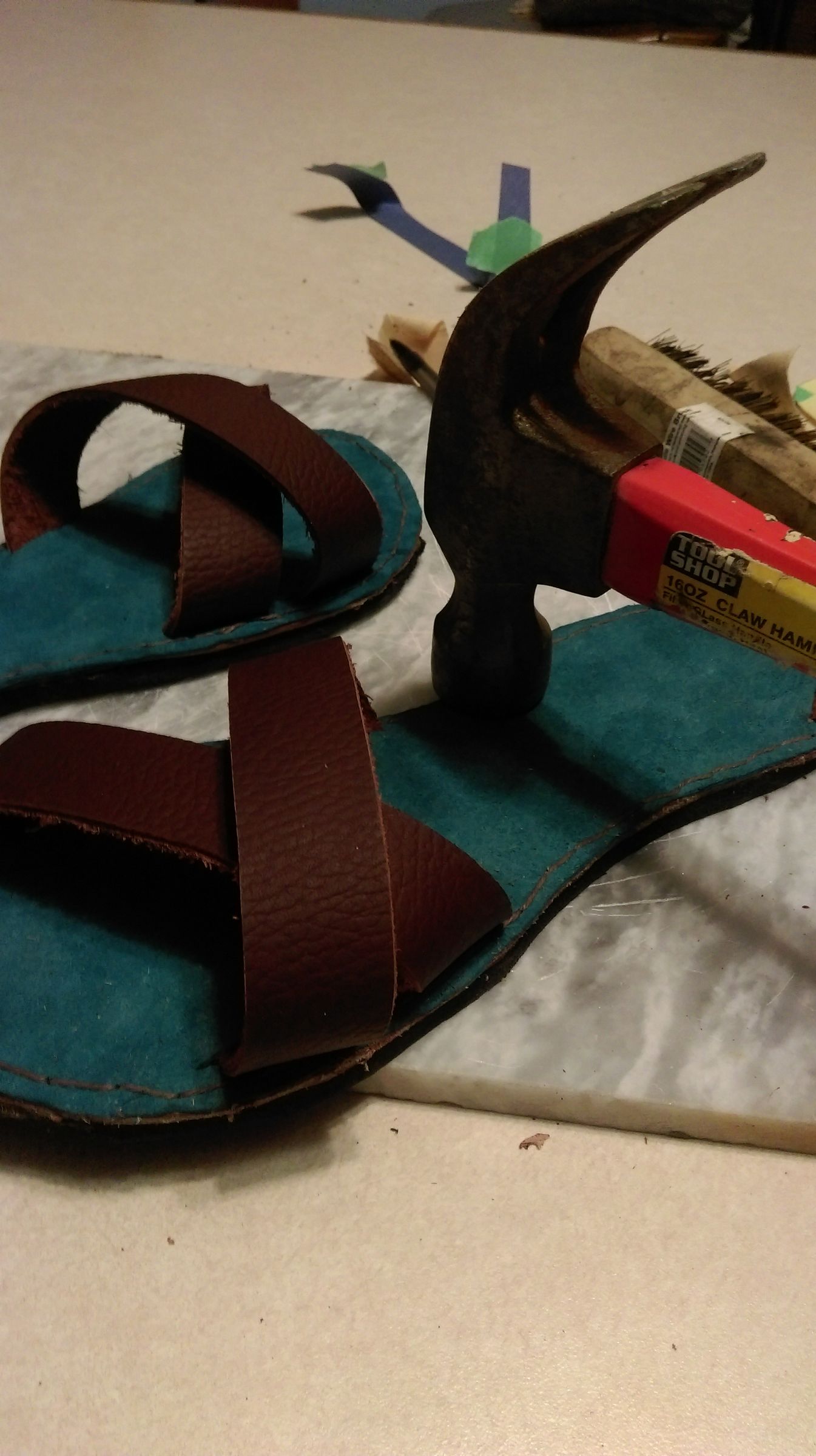 Leather Sandal DIY : 16 Steps (with Pictures) - Instructables