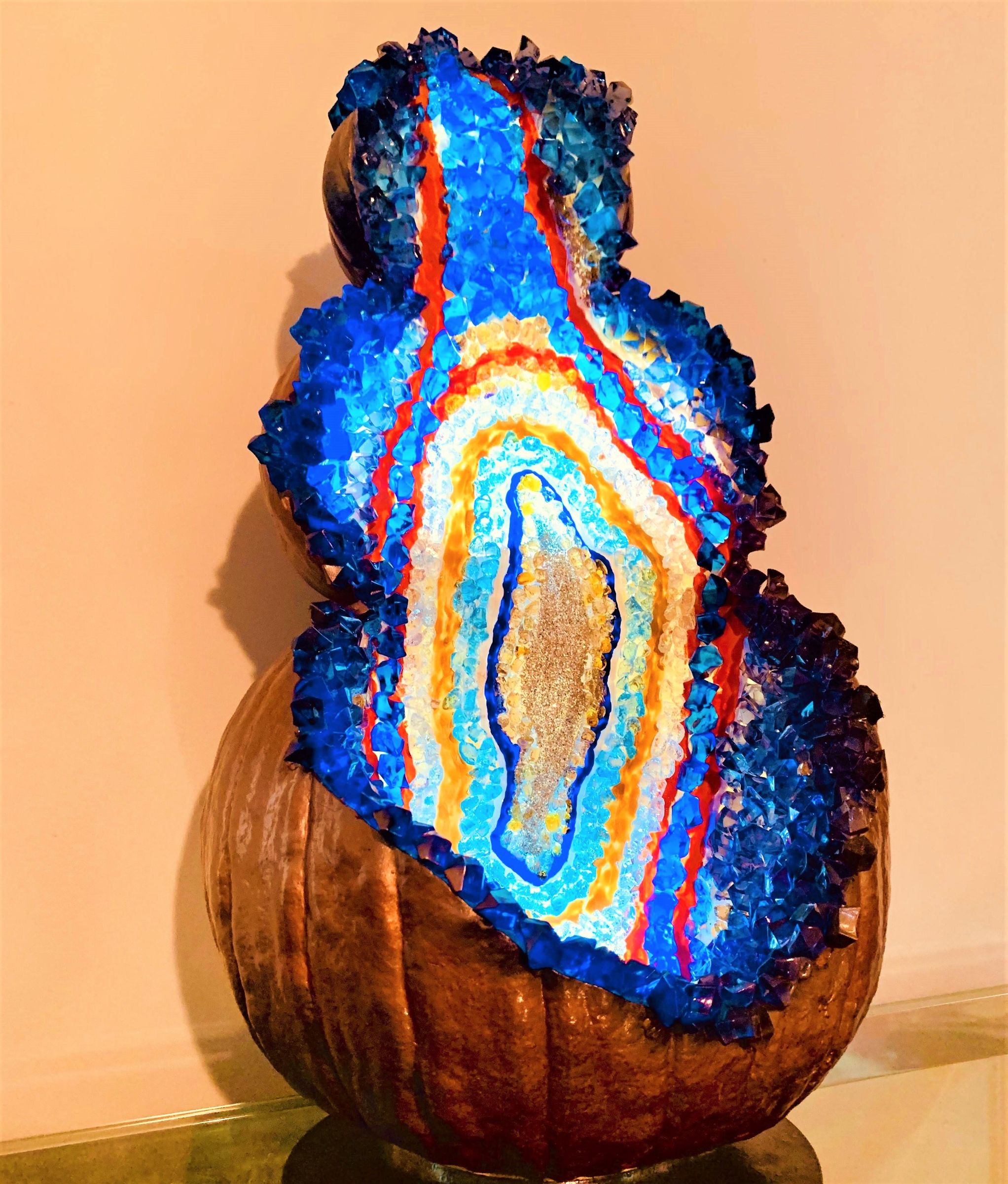 Pumpkin Geode 9 Steps (with Pictures) Instructables