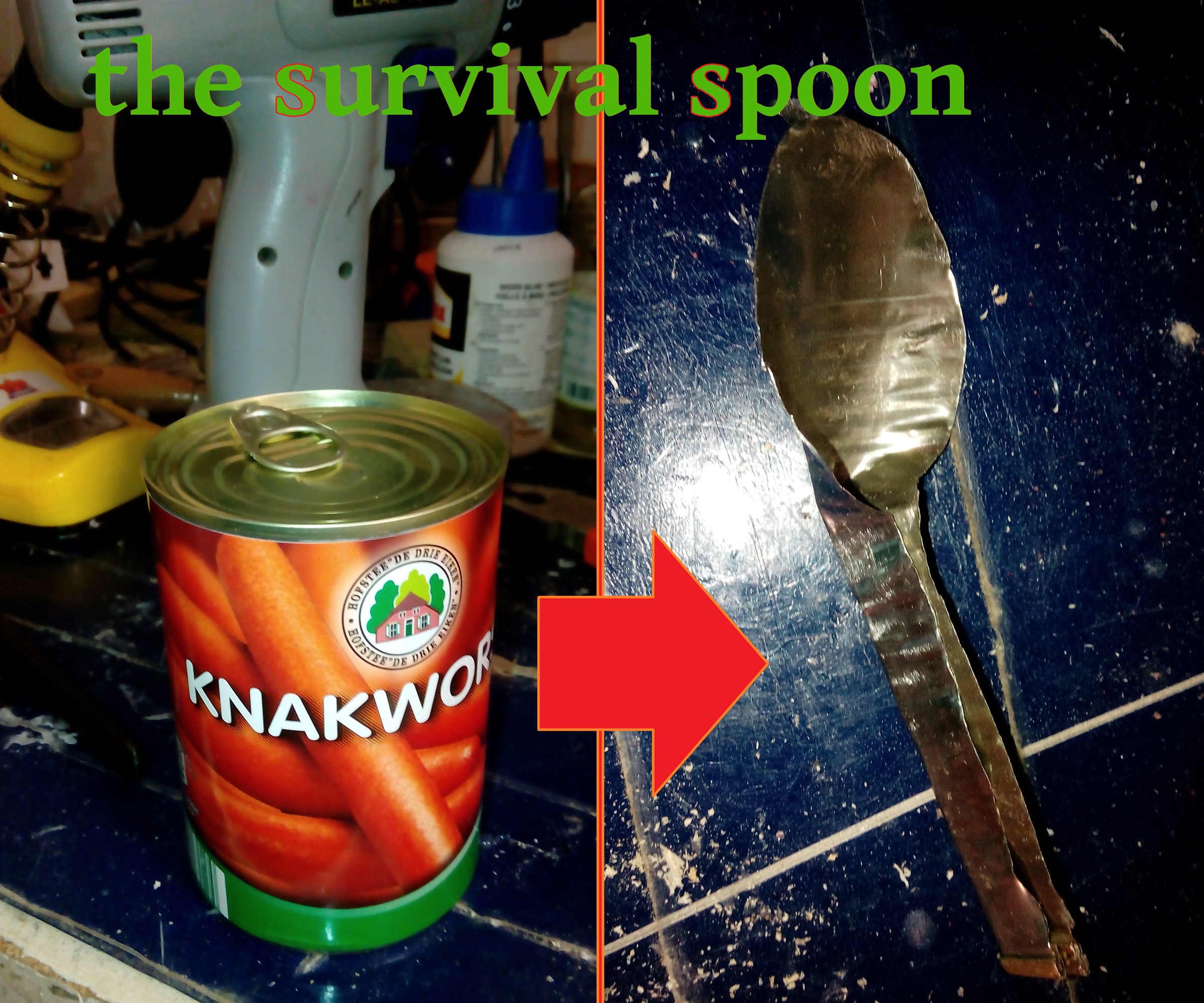 Super Survival Spoon (from Food Can)  