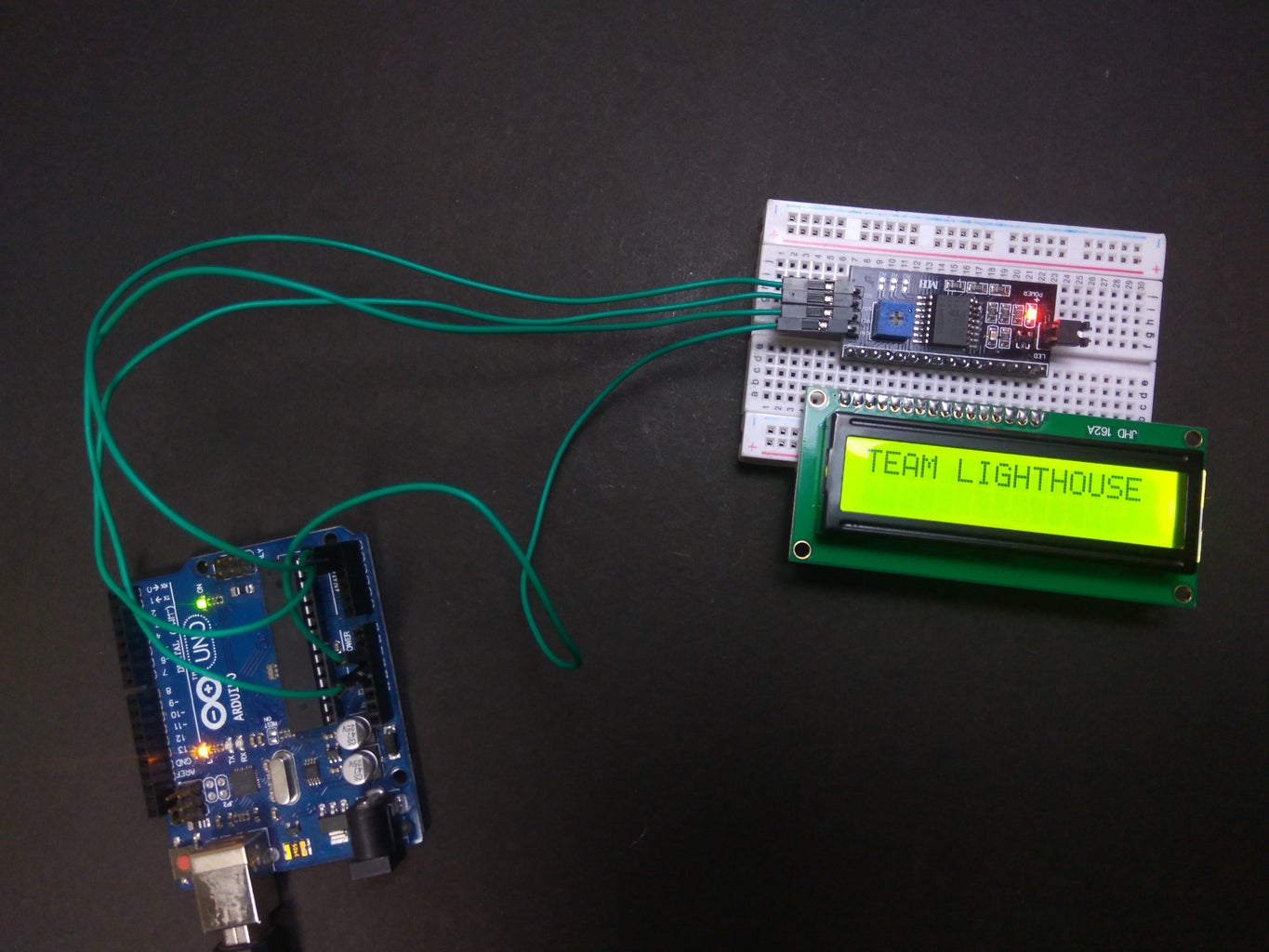 Use 16x2 LCD With I2C : 4 Steps - Instructables