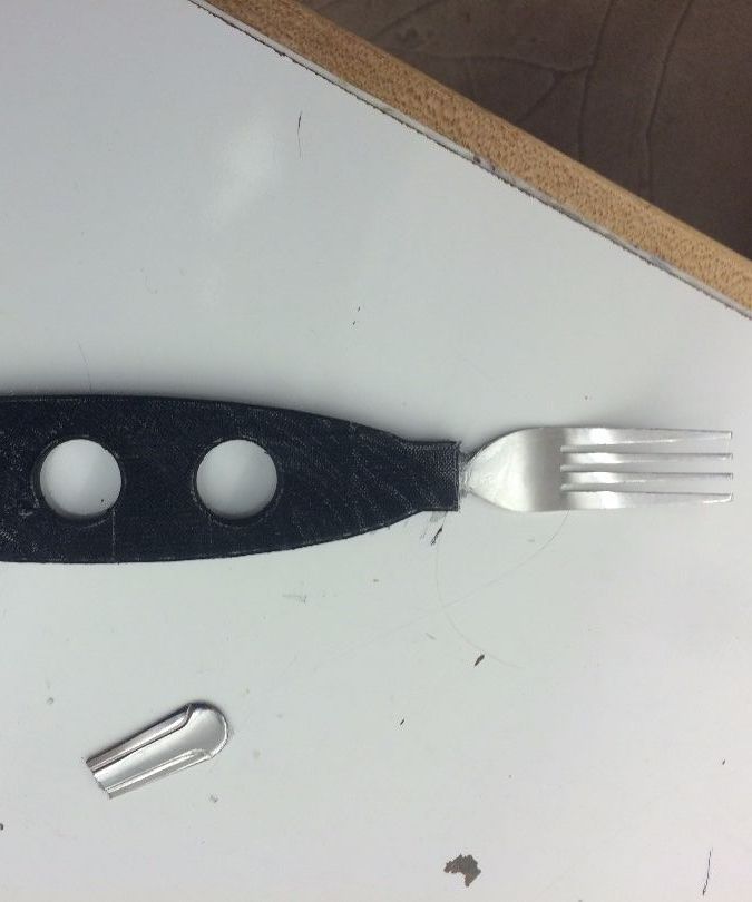 Easy Grip 3-D Printed Arthritis Fork