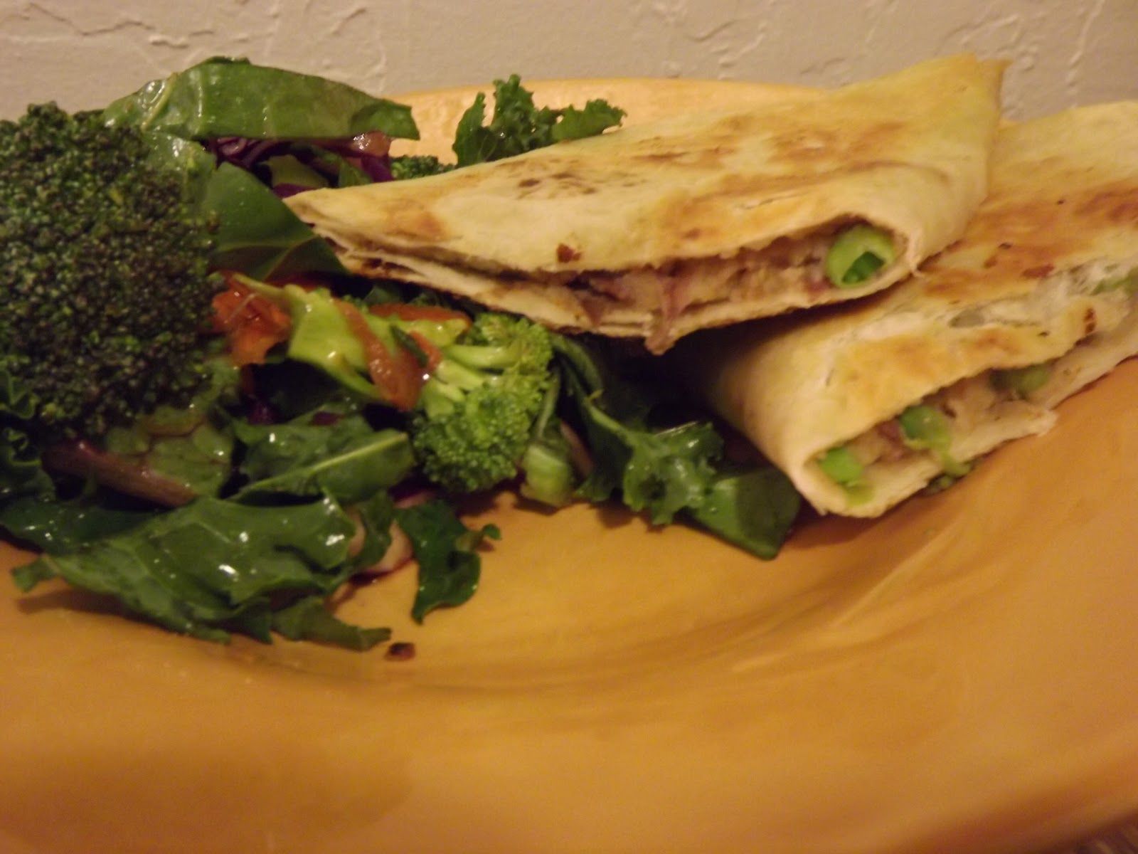 Samosa Quesadillas