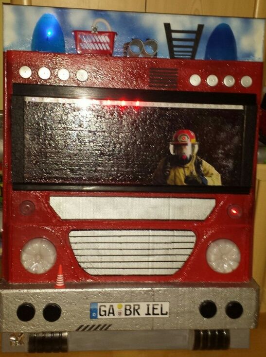 Firefighter Truck Painting