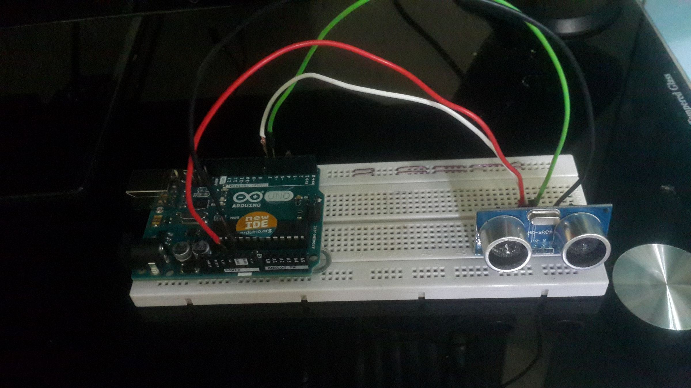 Sensor Ultrasonico Y Parlante