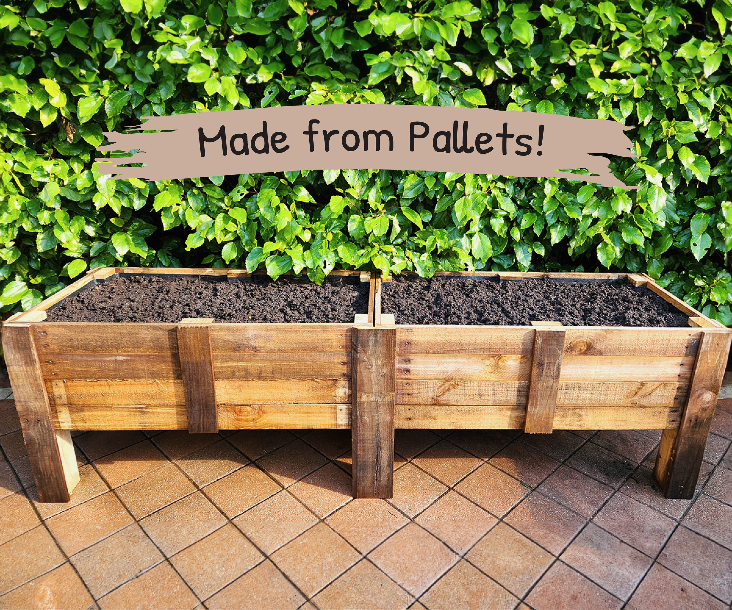 Simple DIY Modern Garden Beds