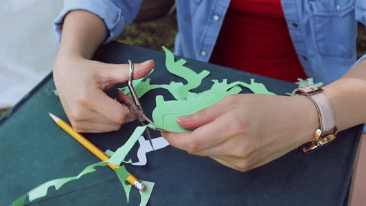Add Some Dinosaur Paper Chains!