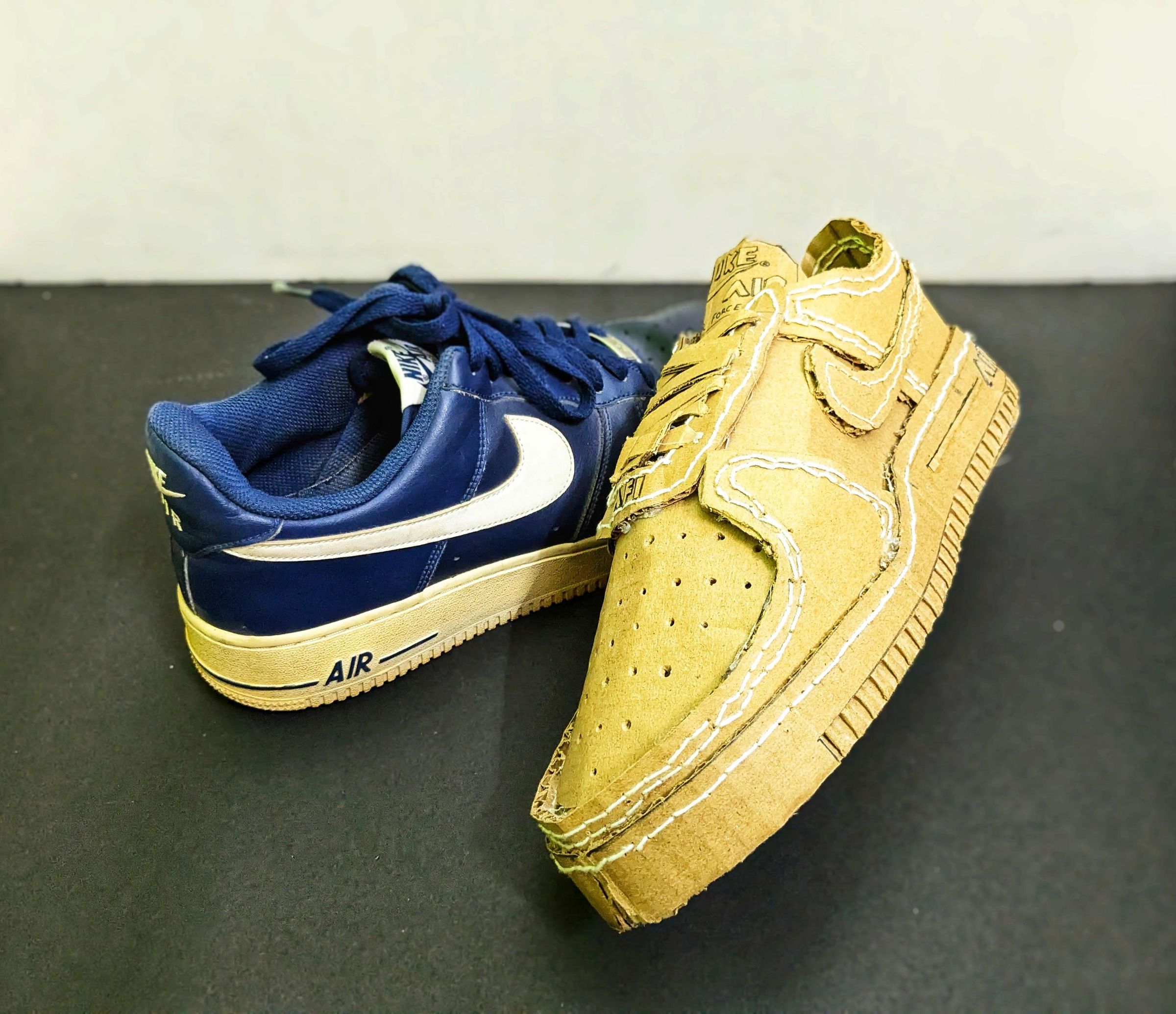 recycled material air force 1