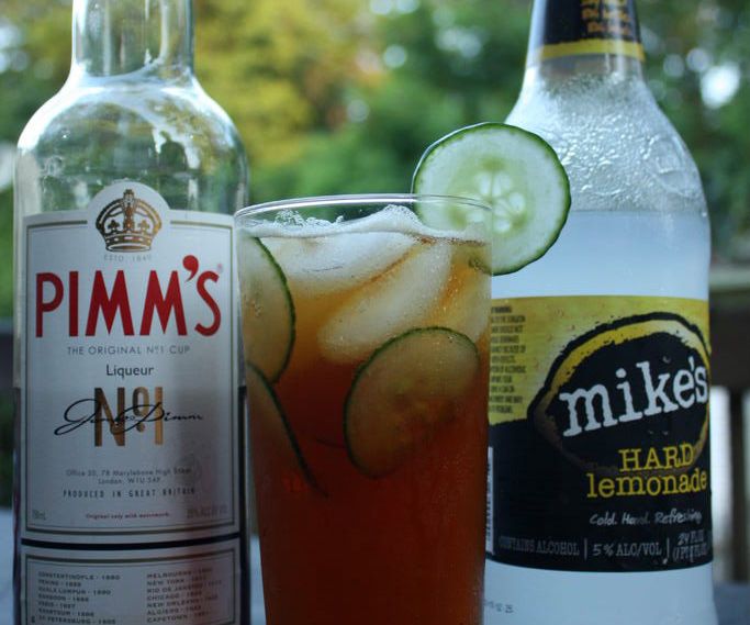 Simple "Hard" Pimm's Cup
