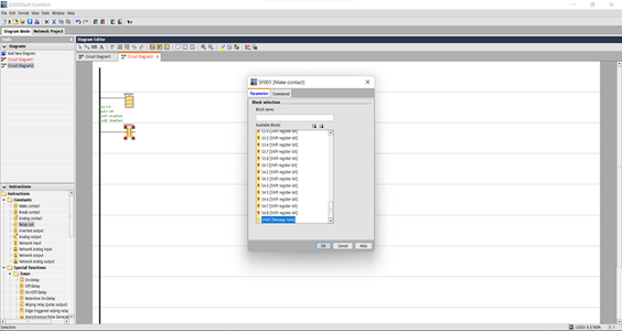 Configuring the Connection of the Logic