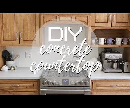 DIY Concrete Countertop