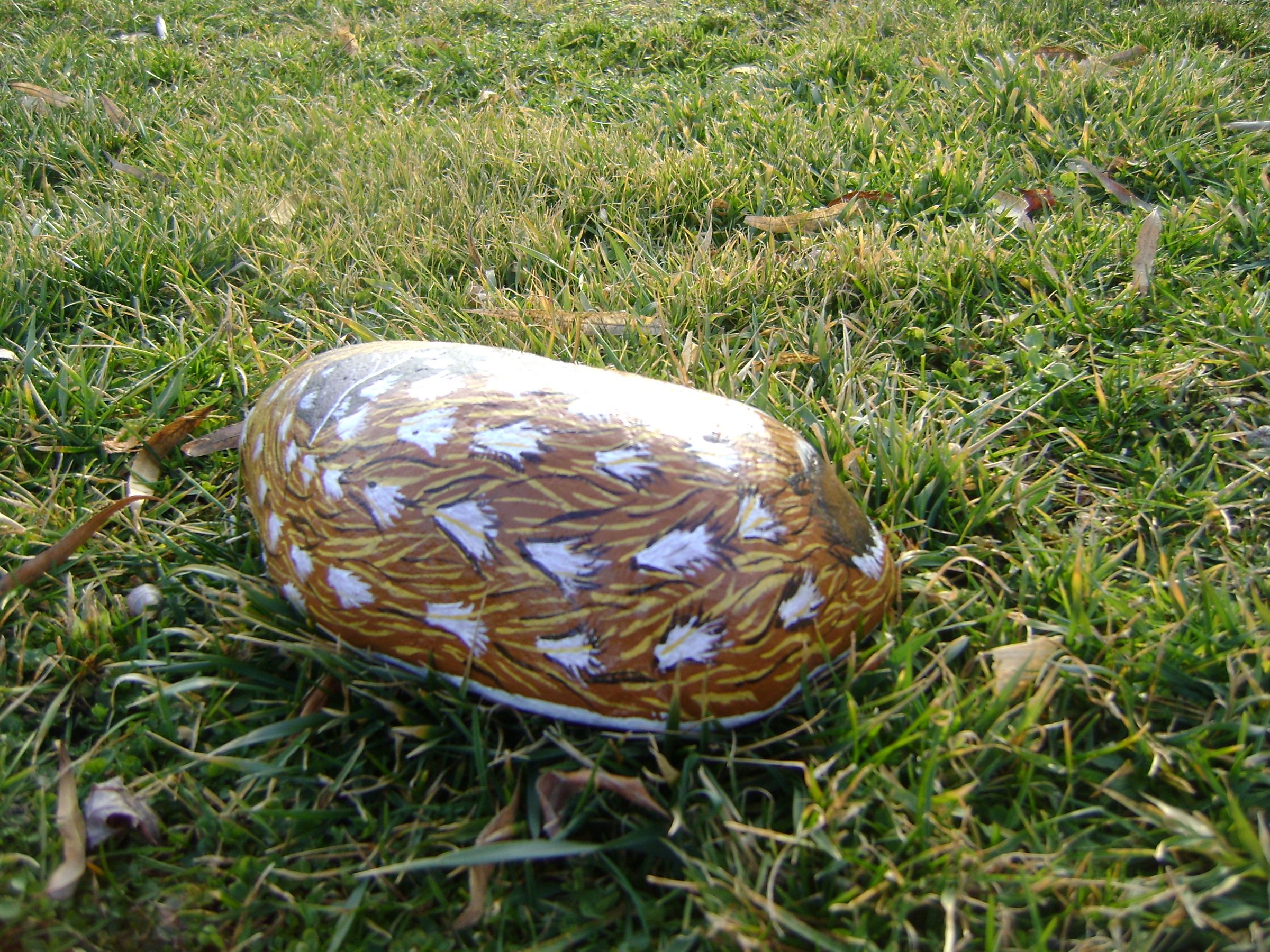 Painted Deer Rock - Instructables