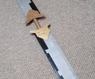 Cardboard Thanos Sword