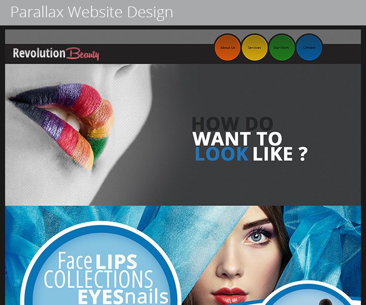 Parallax Website Design