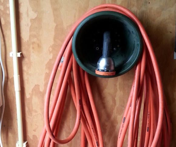 Hose Holder From Plant Pot