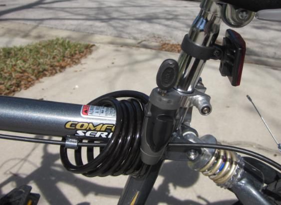 Where to Hide a Bicycle Lock's Key