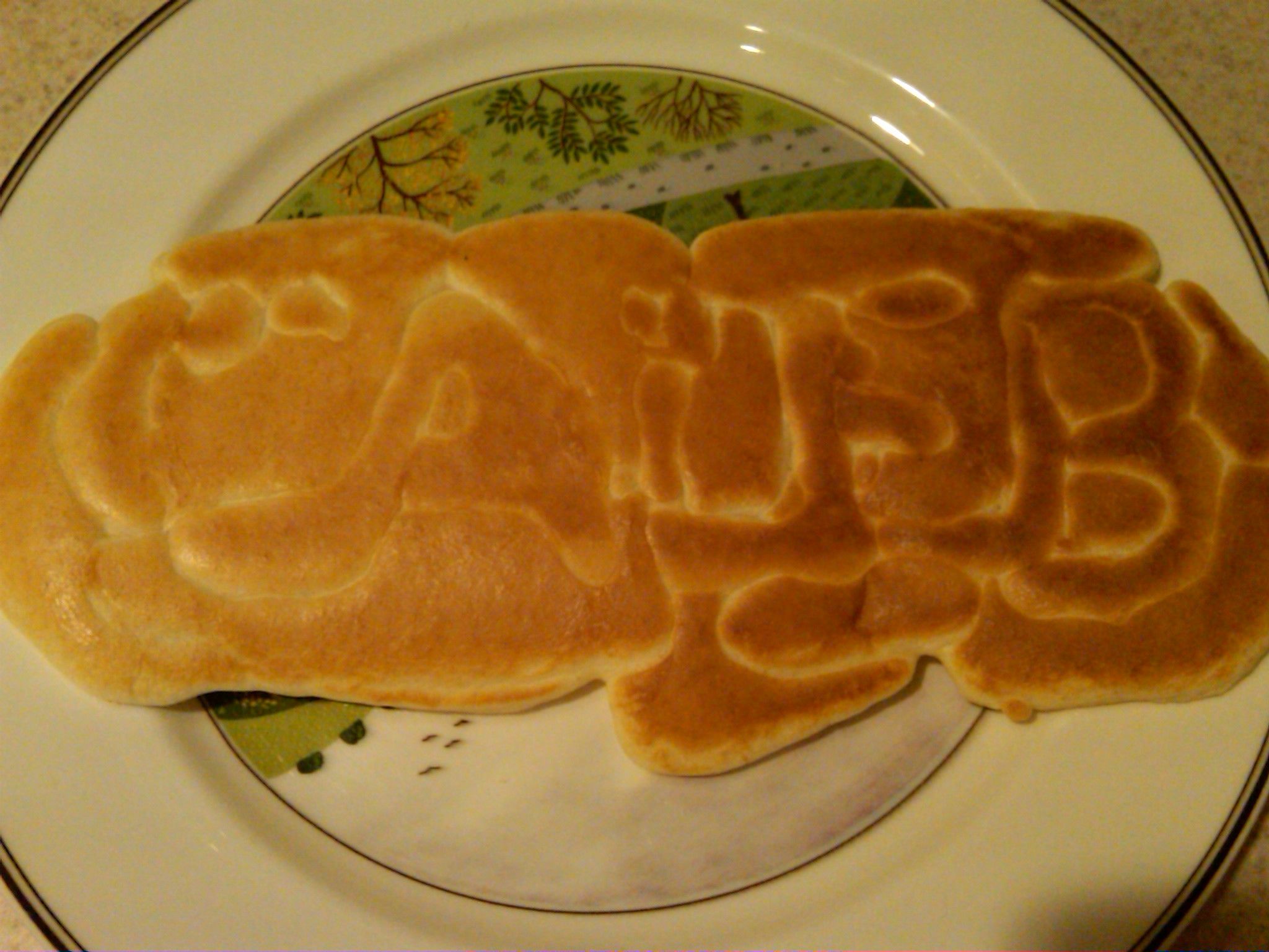 How to Put Your Kids' Names in Their Pancakes