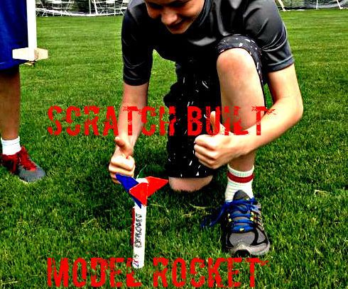 Scratch Built Model Rocket
