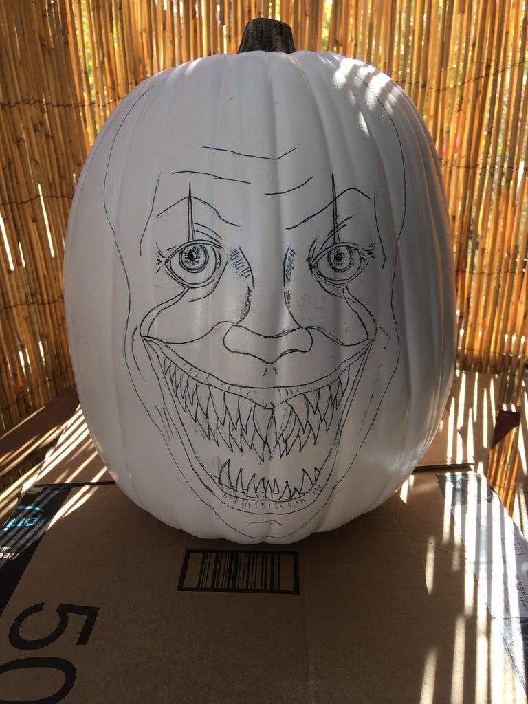 Pennywise Pumpkin : 8 Steps (with Pictures) - Instructables pennywise-pumpkin-8-steps-with-pictures-instructables