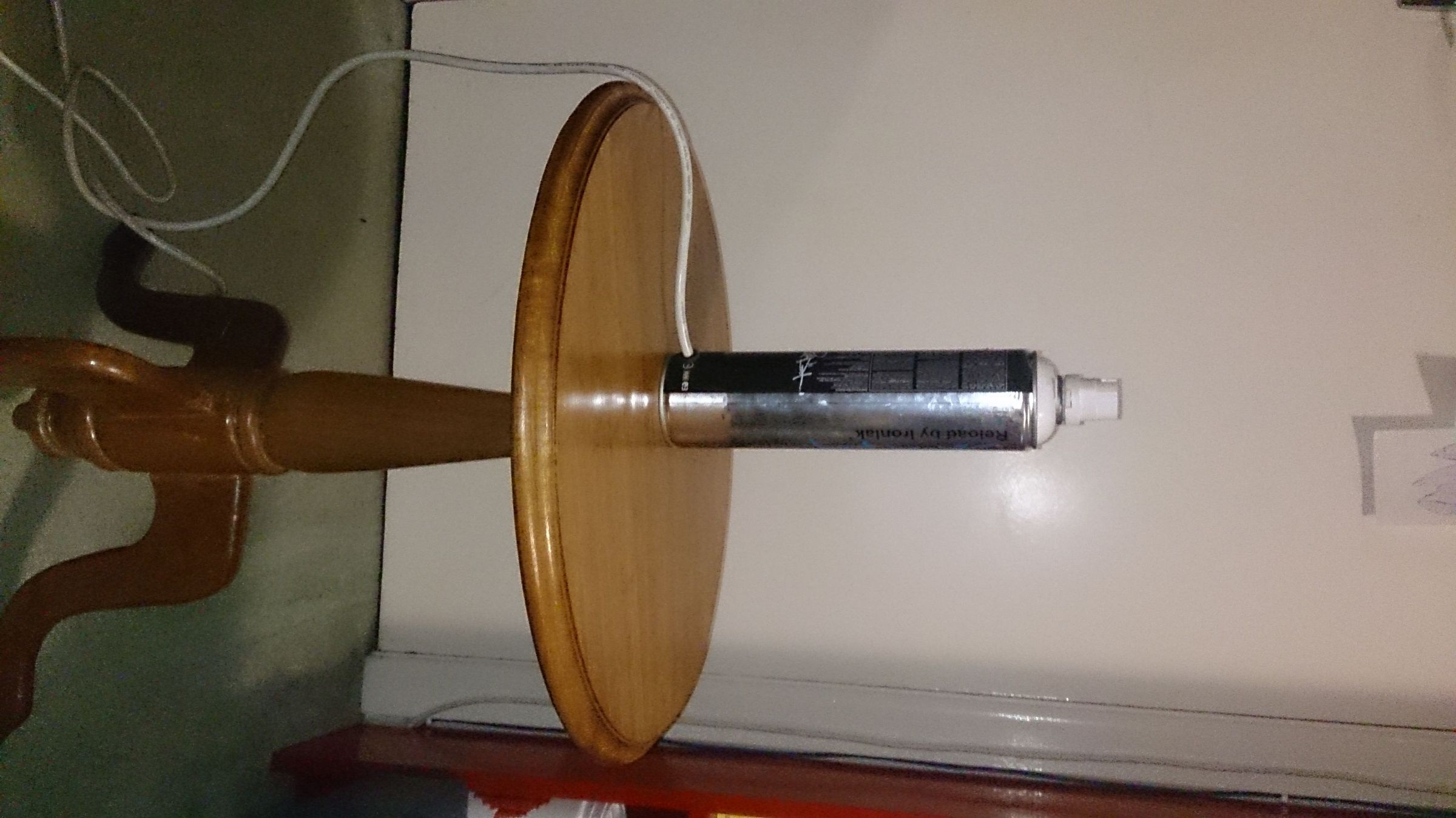 Spray Can Lamp 4 Steps Instructables