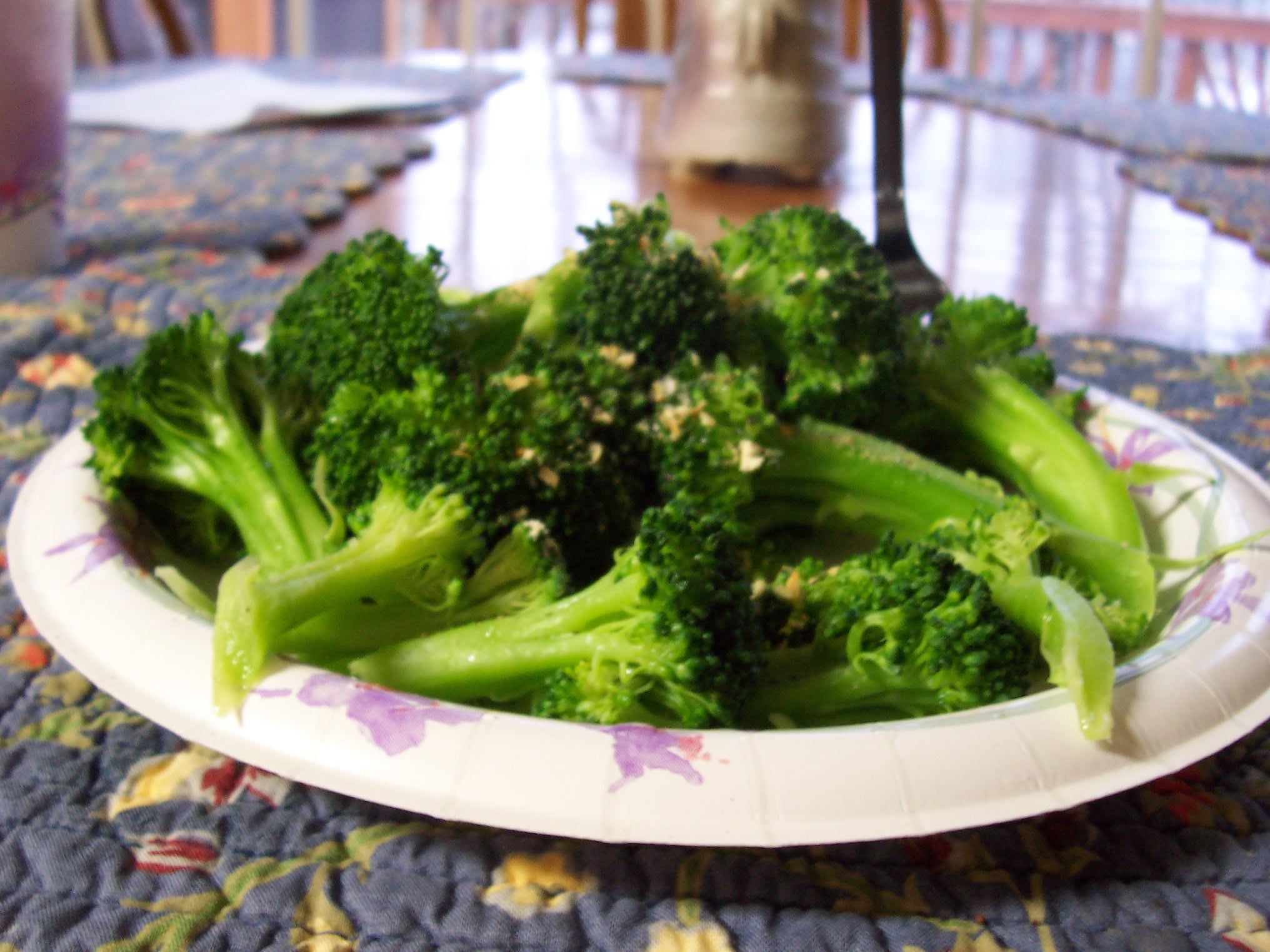 4 Minute Steamed Broccoli