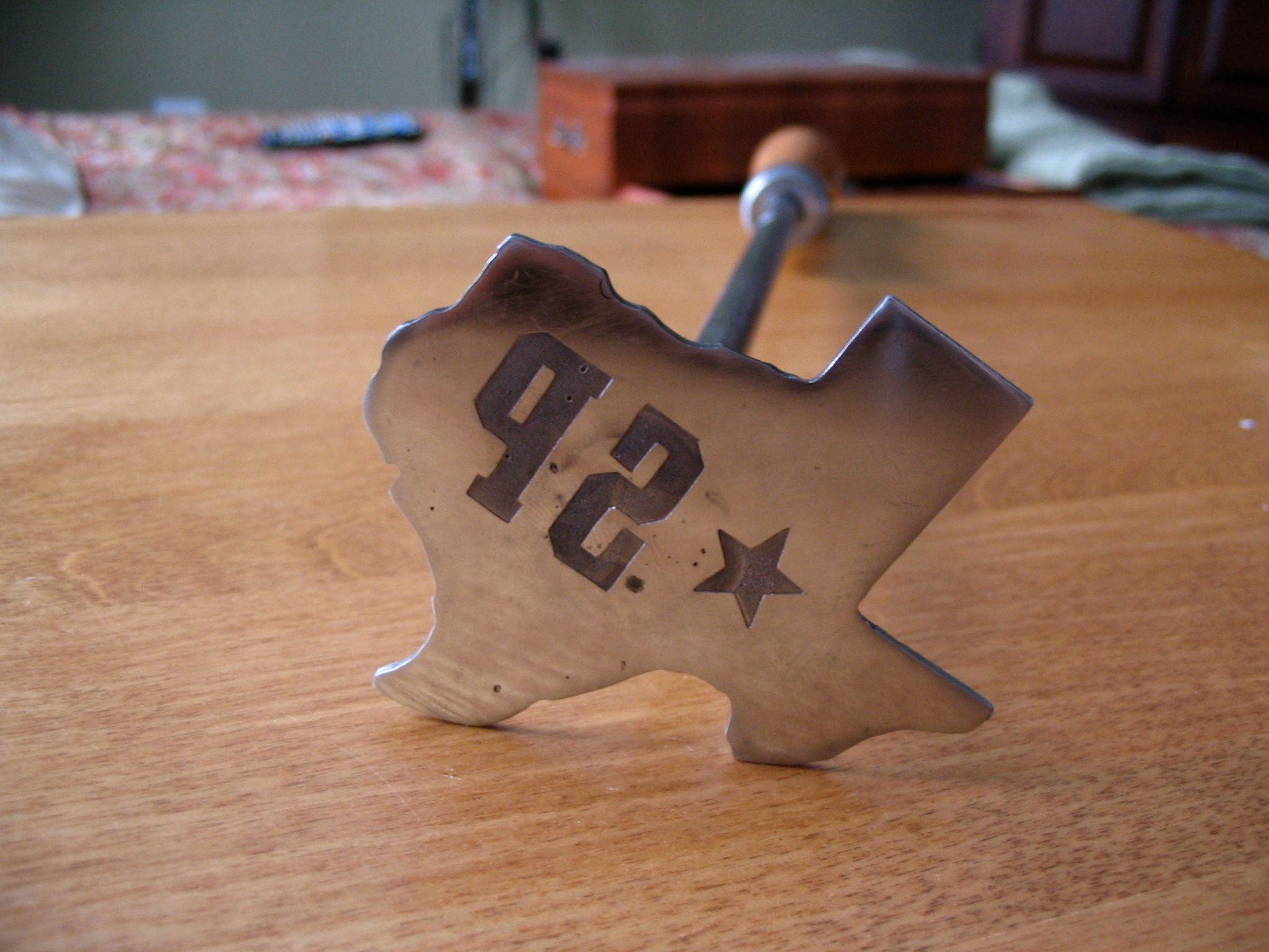 Personalized Food Branding Iron