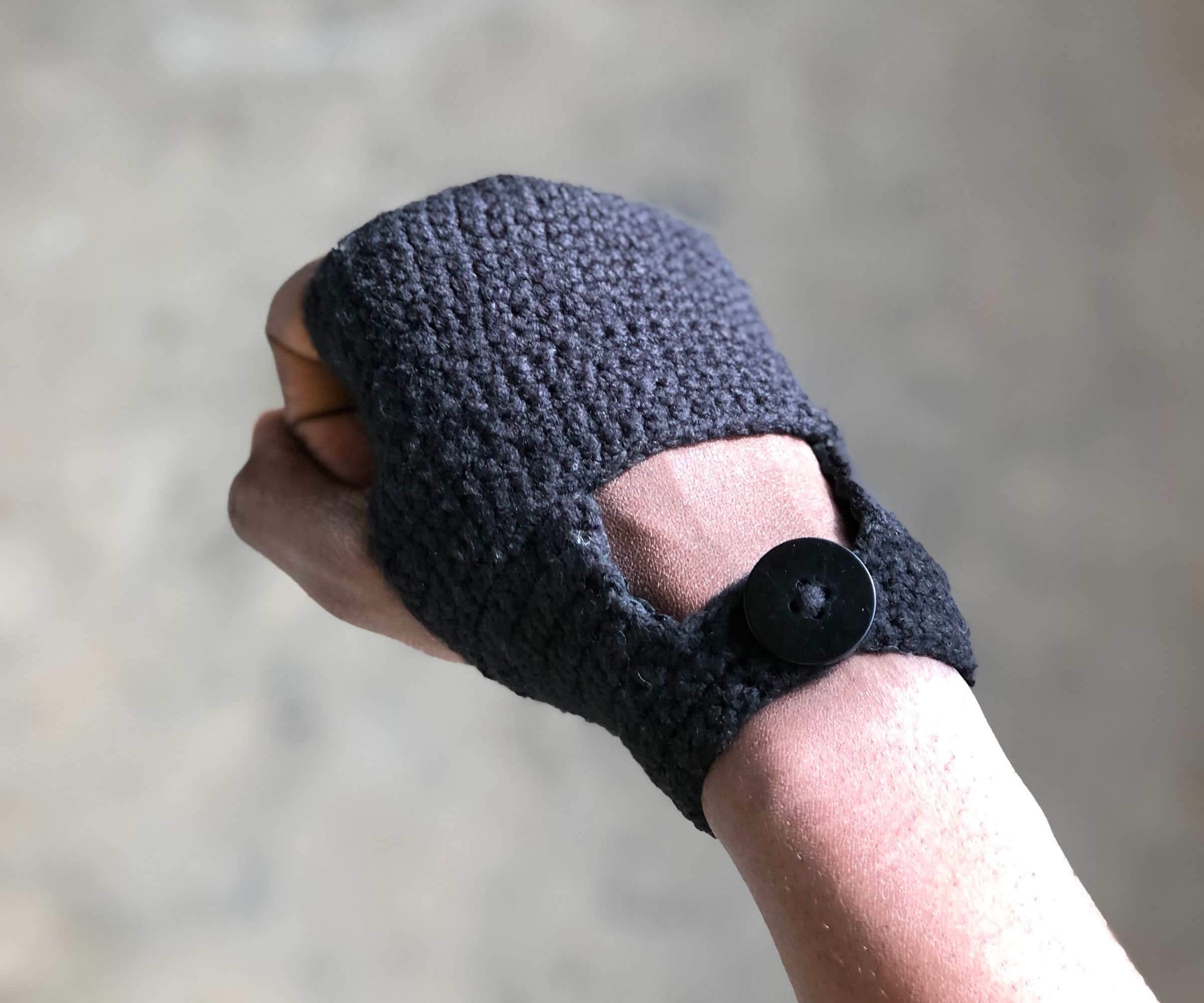Fingerless Crochet Gloves