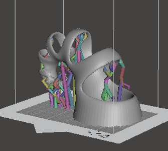MeshMixer Support Structures