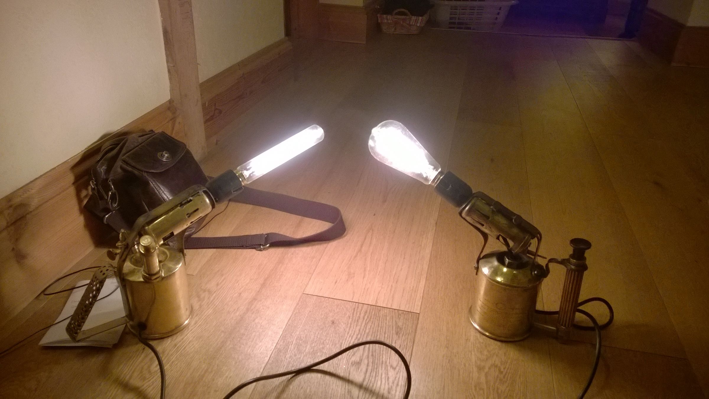 Upcycled Blow Torch Lamp 6 Steps Instructables