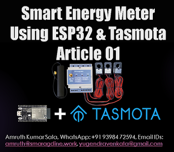 Smart Energy Meter Using ESP32 & PZEM004T V3.0 - Flashing ESP32 With Tasmota