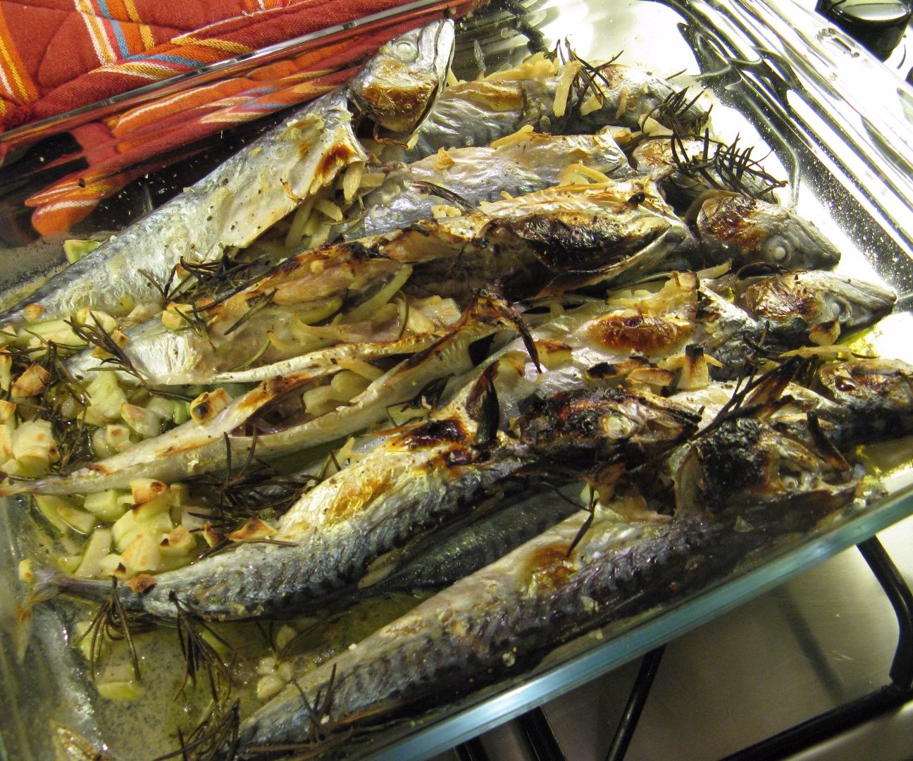 Herby Grilled Mackerel