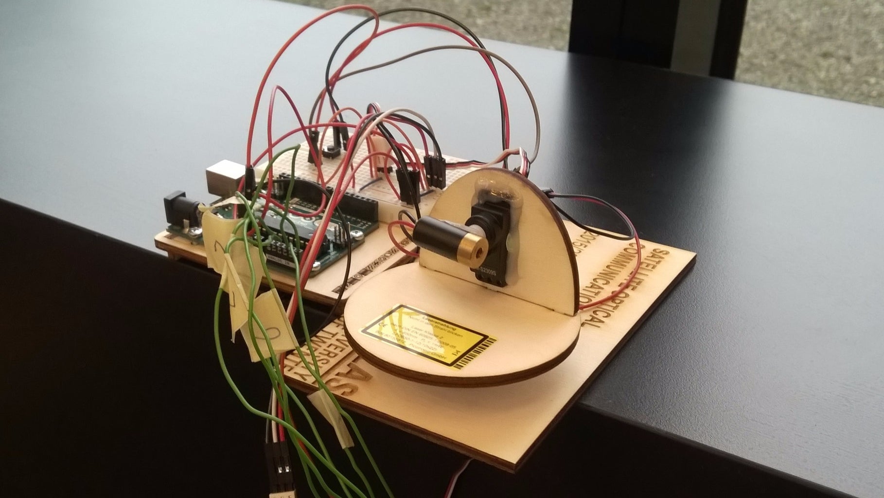 Based Laser Communication : 6 Steps ... Circuit Diagram
