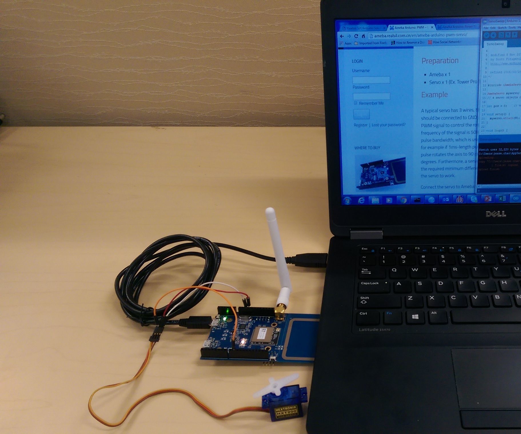 Arduino Servo Control