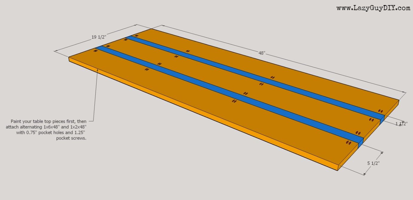 DIY Pinstripe Coffee Table : 9 Steps (with Pictures) - Instructables