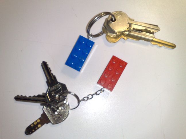 Simple Lego Keychain