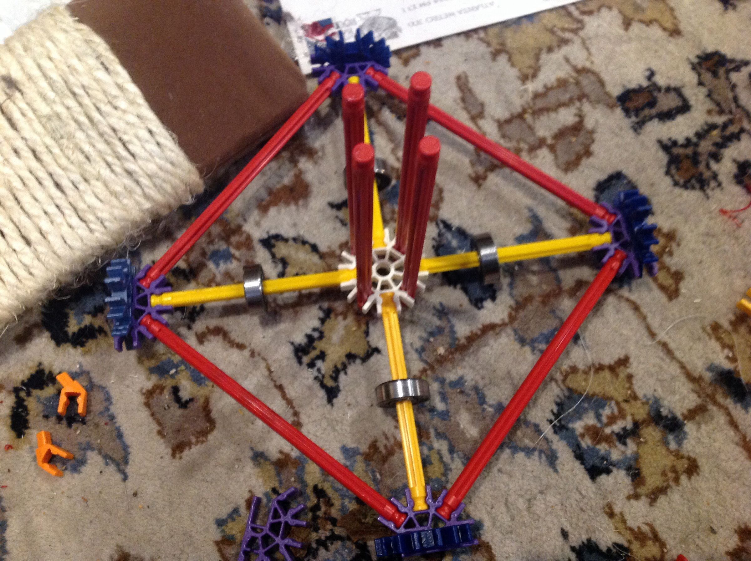 Compact Spool Holder K'Nex