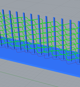 Design Development 1 - Random Distance From Fibre to Pillars 