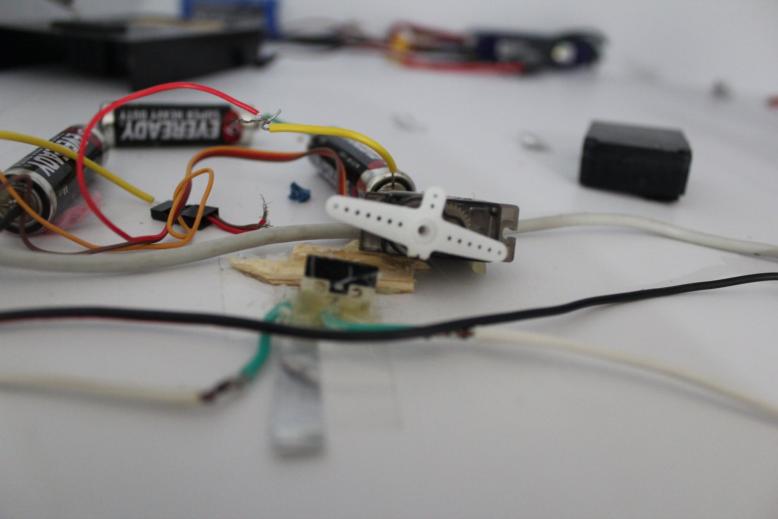 Arduino Home Automation Automatic Door Opener 6 Steps Circuit Diagram
