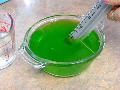 Filling the Syringes